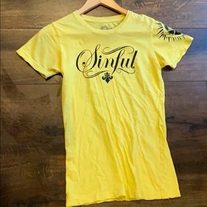 Sinful Tee; Size M